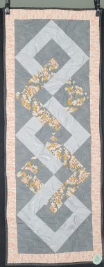 Mushroom chain Table runner size 20 wide x 50 Long