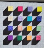 Shadow box lap quilt