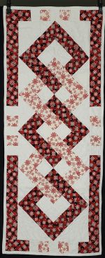 Snowflake Chain Table runner