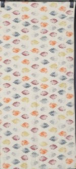 Leaves n wood grain table runner 17 x 37 - Image 2