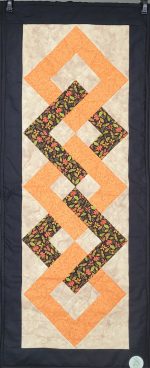 Fall foliage chain table runner